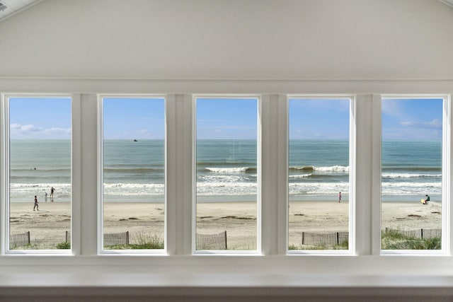 313 E Arctic Ave, Folly Beach, SC 29439 - water view featuring local beach