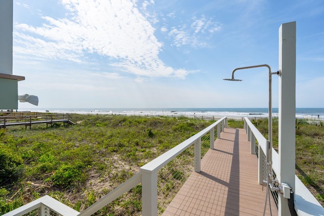 313 E Arctic Ave, Folly Beach, SC 29439 - view of property's community with view of water and beach