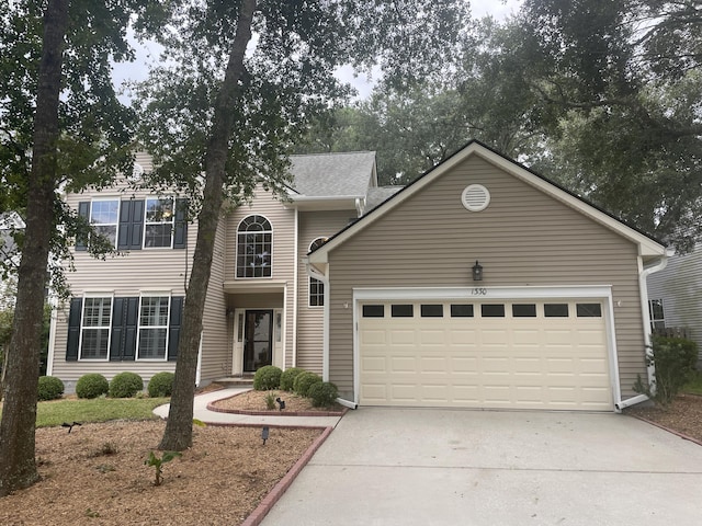 1330 Somersby Ln, Mount Pleasant, SC 29466 - view of front of home with driveway and a garage