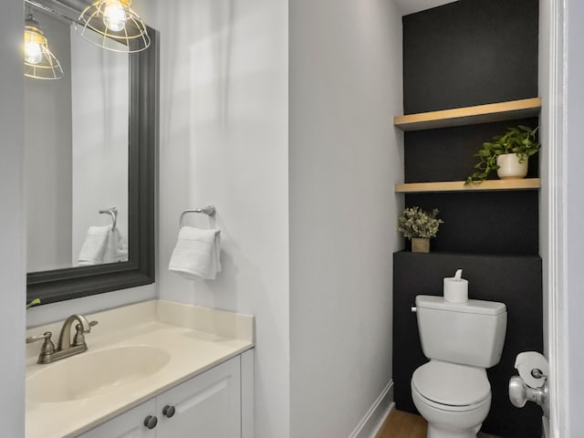 1491 Greenshade Way, Mount Pleasant, SC 29464 - half bath with vanity and toilet