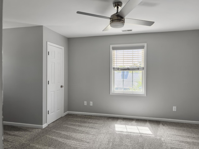 1491 Greenshade Way, Mount Pleasant, SC 29464 - carpeted empty room with a ceiling fan and baseboards