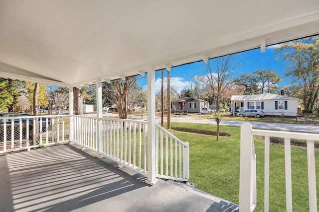 view of patio / terrace featuring a porch