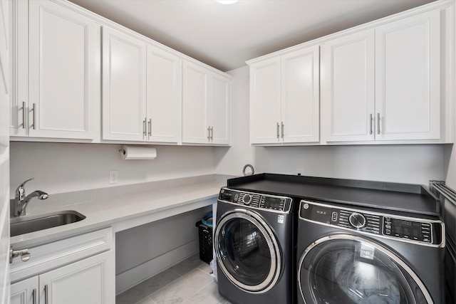 2331 Brinkley Rd, Johns Island, SC 29455 - laundry area with washer and clothes dryer and cabinet space