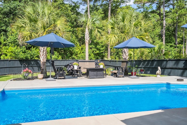 2331 Brinkley Rd, Johns Island, SC 29455 - view of pool featuring a patio area and view of scattered trees