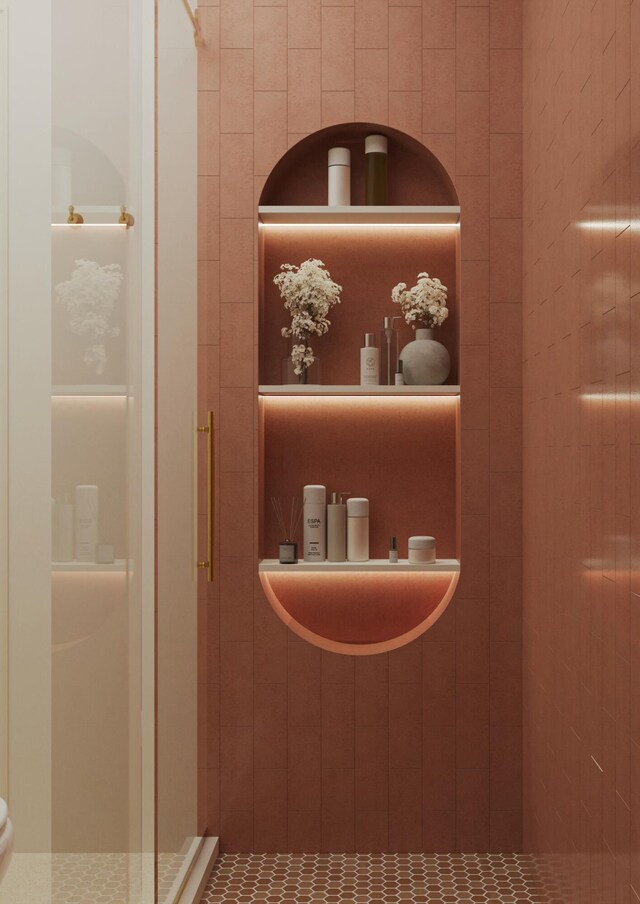 8 Homel Pl, Charleston, SC 29403 - room details featuring a stall shower