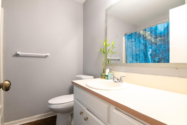 7621 Oldridge Rd, North Charleston, SC 29418 - full bath featuring vanity, tile patterned floors, and curtained shower