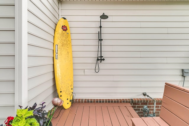 2467 Bergeron Way, Mount Pleasant, SC 29466 - view of wooden deck