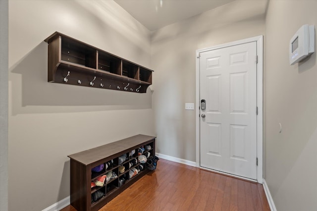 364 Deep River Rd, Summerville, SC 29486 - entryway with baseboards and wood finished floors
