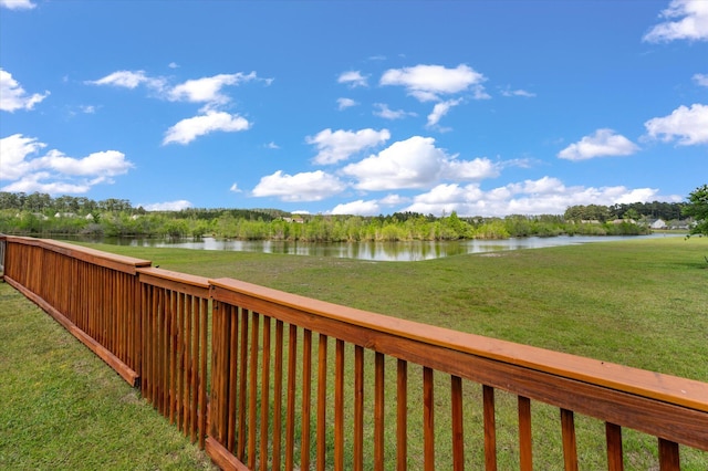 364 Deep River Rd, Summerville, SC 29486 - deck featuring a yard and a water view