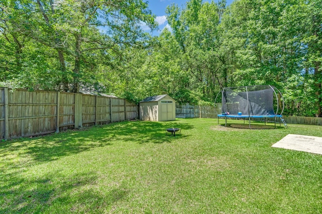 214 Blackstone Dr, Moncks Corner, SC 29461 - view of yard with a trampoline