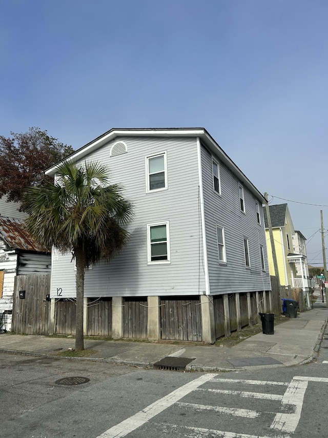 view of property exterior