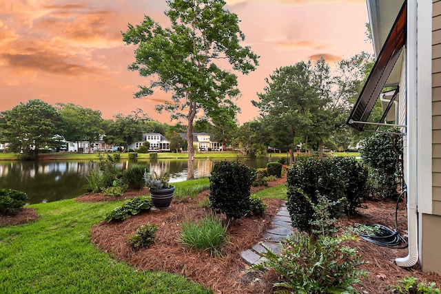 1809 Two Cedar Way, Mount Pleasant, SC 29466 - view of grassy yard featuring a water view