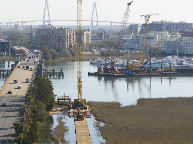 7 Wesley Dr, Charleston, SC 29407 - water view with nearby urban area
