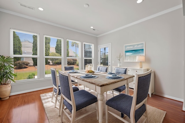 554 Tranquil Waters Way, Summerville, SC 29486 - dining area featuring plenty of natural light, baseboards, and visible vents