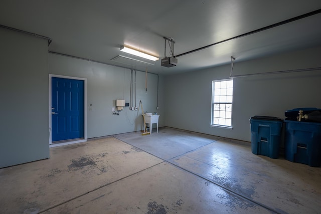 554 Tranquil Waters Way, Summerville, SC 29486 - garage with a garage door opener and a sink