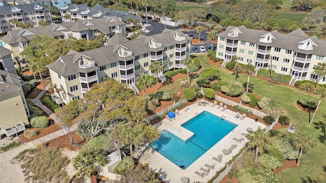 9000 Palmetto Dr Unit 202-C, Isle Of Palms, SC 29451 - drone / aerial view