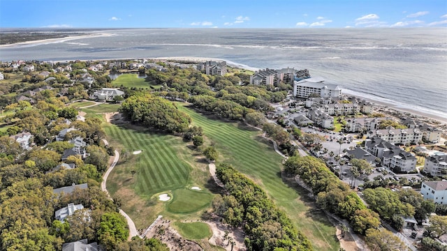 9000 Palmetto Dr Unit 202-C, Isle Of Palms, SC 29451 - birds eye view of property featuring a water view and golf course view