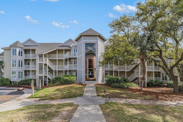 9000 Palmetto Dr Unit 202-C, Isle Of Palms, SC 29451 - view of property with stairway