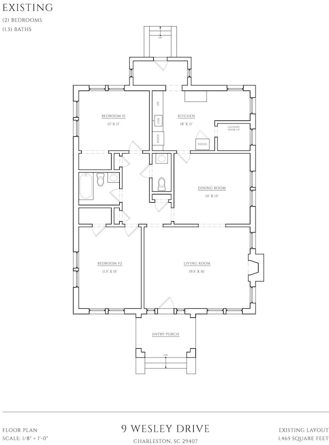 9 Wesley Dr, Charleston, SC 29407 - home floor plan