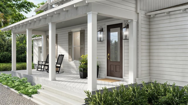 5209 Seewee Rd, Awendaw, SC 29429 - property entrance featuring a porch
