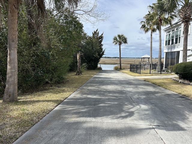 view of road