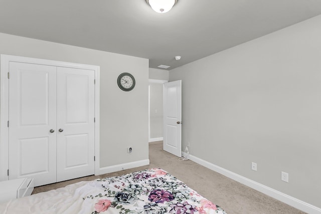 404 Bowstring Dr, Huger, SC 29450 - carpeted bedroom with baseboards and a closet
