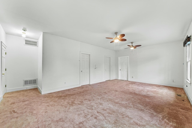 1560 NW Lee Blvd, Orangeburg, SC 29118 - empty room with visible vents, baseboards, and carpet