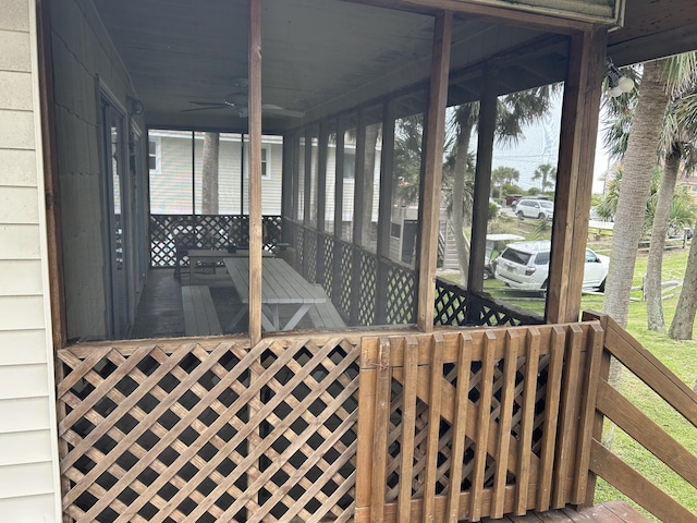 1736 E Ashley Ave, Folly Beach, SC 29439 - view of deck