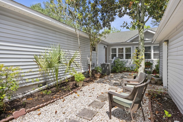 647 Ellis St, Mount Pleasant, SC 29464 - view of patio featuring central AC unit