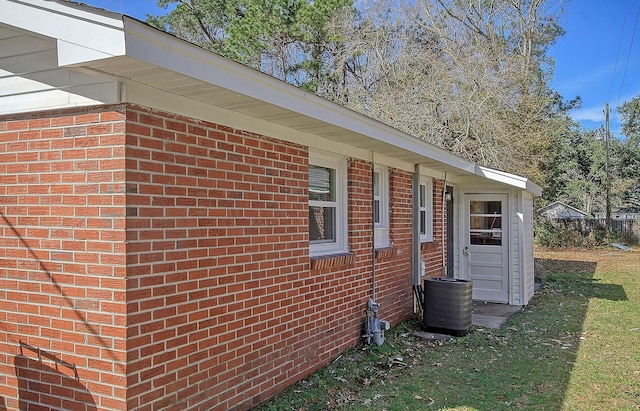1530 Orange Grove Rd Unit A & B, Charleston, SC 29407 - view of side of home featuring brick siding and cooling unit