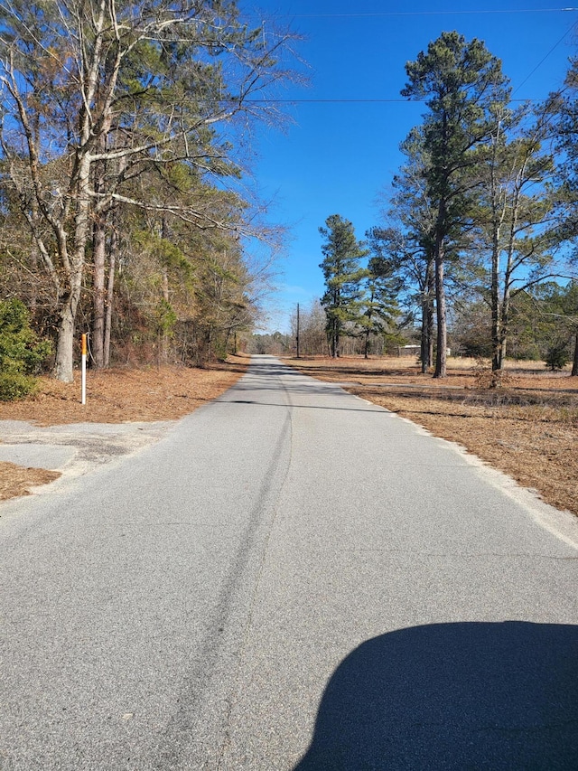 view of road