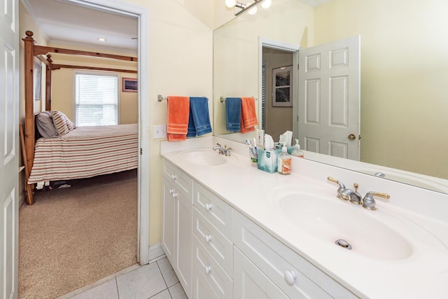2613 Rivertowne Pkwy, Mount Pleasant, SC 29466 - ensuite bathroom featuring double vanity and baseboards