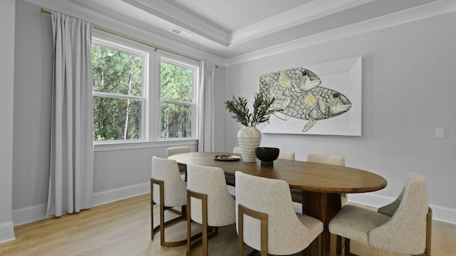 212 Bilge Rd, Ridgeville, SC 29472 - dining room with baseboards and light wood-type flooring