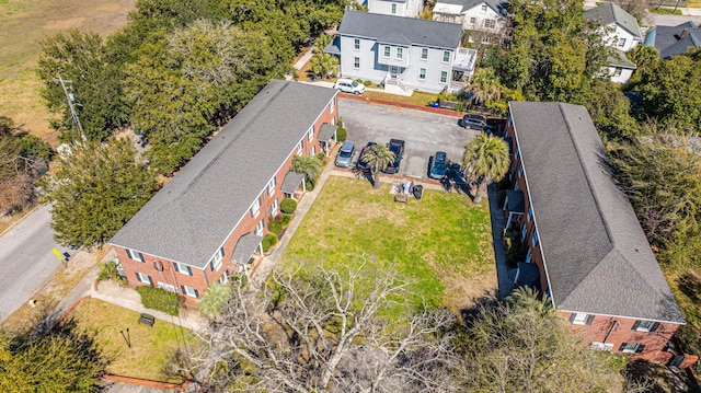 birds eye view of property featuring a residential view