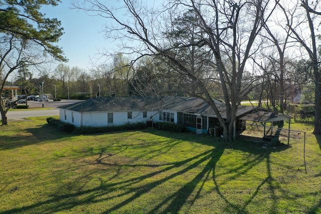 view of yard