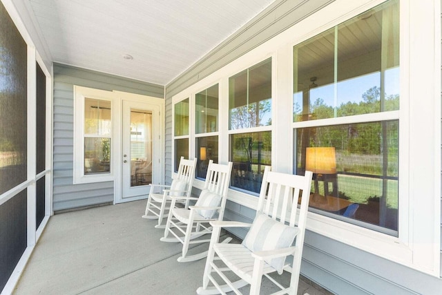 sunroom / solarium featuring plenty of natural light