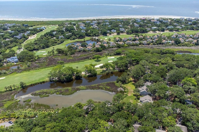 811 Treeloft Trce, Seabrook Island, SC 29455 - aerial view of property and surrounding area featuring a nearby body of water and nearby suburban area