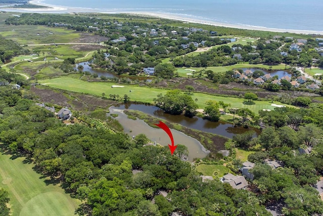 811 Treeloft Trce, Seabrook Island, SC 29455 - view of property location featuring a nearby body of water and a golf course