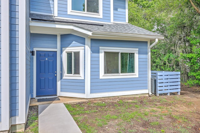 851 Sandlake Dr Unit D, Mount Pleasant, SC 29464 - doorway to property with a shingled roof