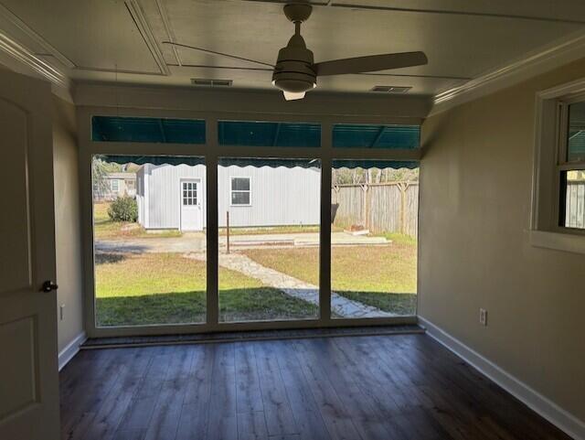 2222 Lakeshore Dr, Manning, SC 29102 - unfurnished sunroom with healthy amount of natural light