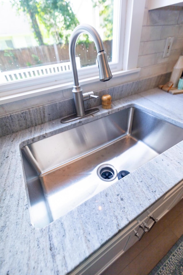 2020 Piper Dr, Charleston, SC 29407 - kitchen view of light stone counters and decorative backsplash