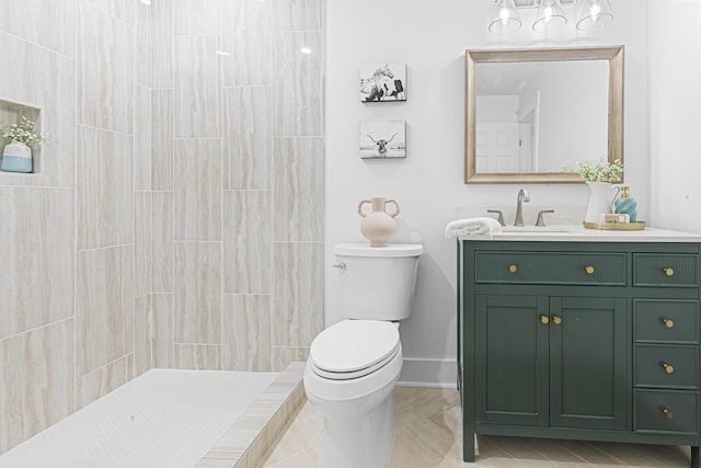 2020 Piper Dr, Charleston, SC 29407 - full bathroom featuring vanity and tiled shower