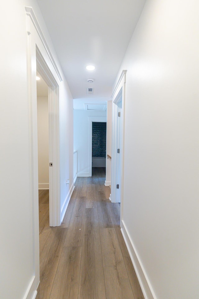 2020 Piper Dr, Charleston, SC 29407 - hall featuring wood finished floors and baseboards