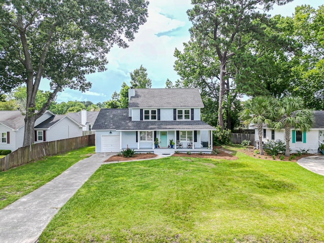 2020 Piper Dr, Charleston, SC 29407 - view of front of home with covered porch, driveway, and a garage