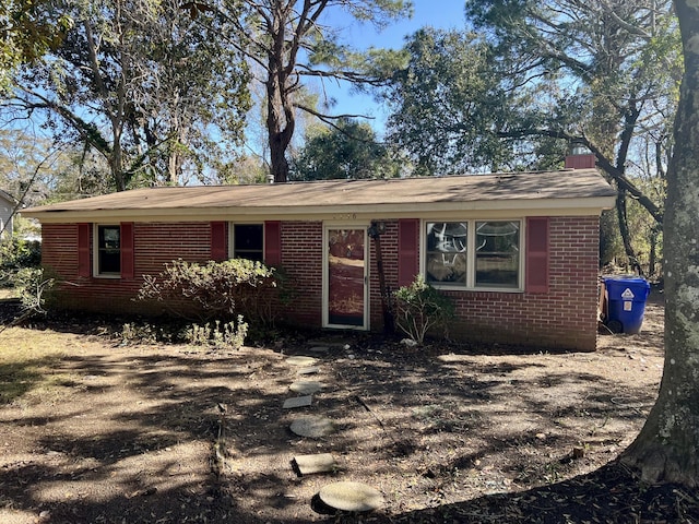 view of ranch-style house