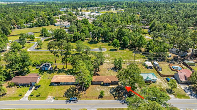 565 Estates Dr, Walterboro, SC 29488 - bird's eye view of a heavily wooded area
