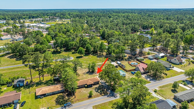 565 Estates Dr, Walterboro, SC 29488 - aerial view of a heavily wooded area