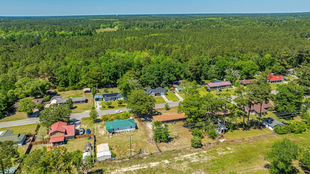 565 Estates Dr, Walterboro, SC 29488 - aerial overview of property's location featuring a heavily wooded area