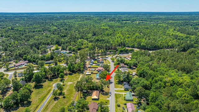 565 Estates Dr, Walterboro, SC 29488 - aerial overview of property's location with a heavily wooded area