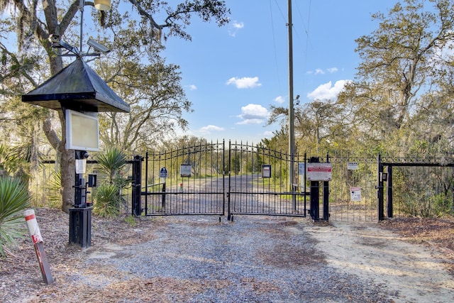 view of gate